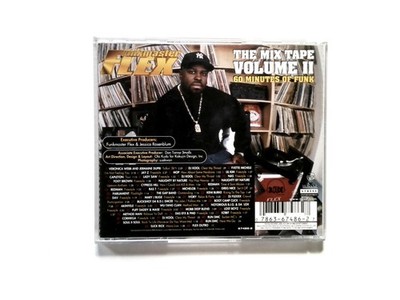 Funkmaster Flex The Mix Tape Volume II CD 60 Minutes of Funk Hip