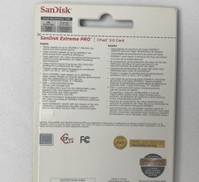 SanDisk SDCFXSB-064G-G46 Extreme CompactFlash 64GB Memory Card