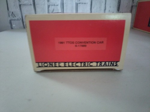 Coche plano Lionel 1991 TTOS SOUTH PACIFIC CONVENTION CON REMOLQUE - Imagen 6 de 6