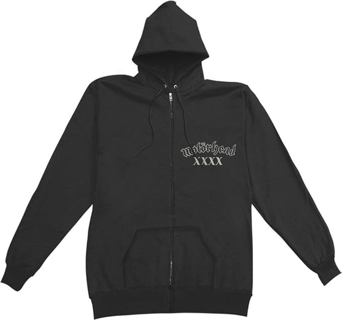 Sudadera con capucha negra con cremallera Motorhead Bad Magic con licencia oficial