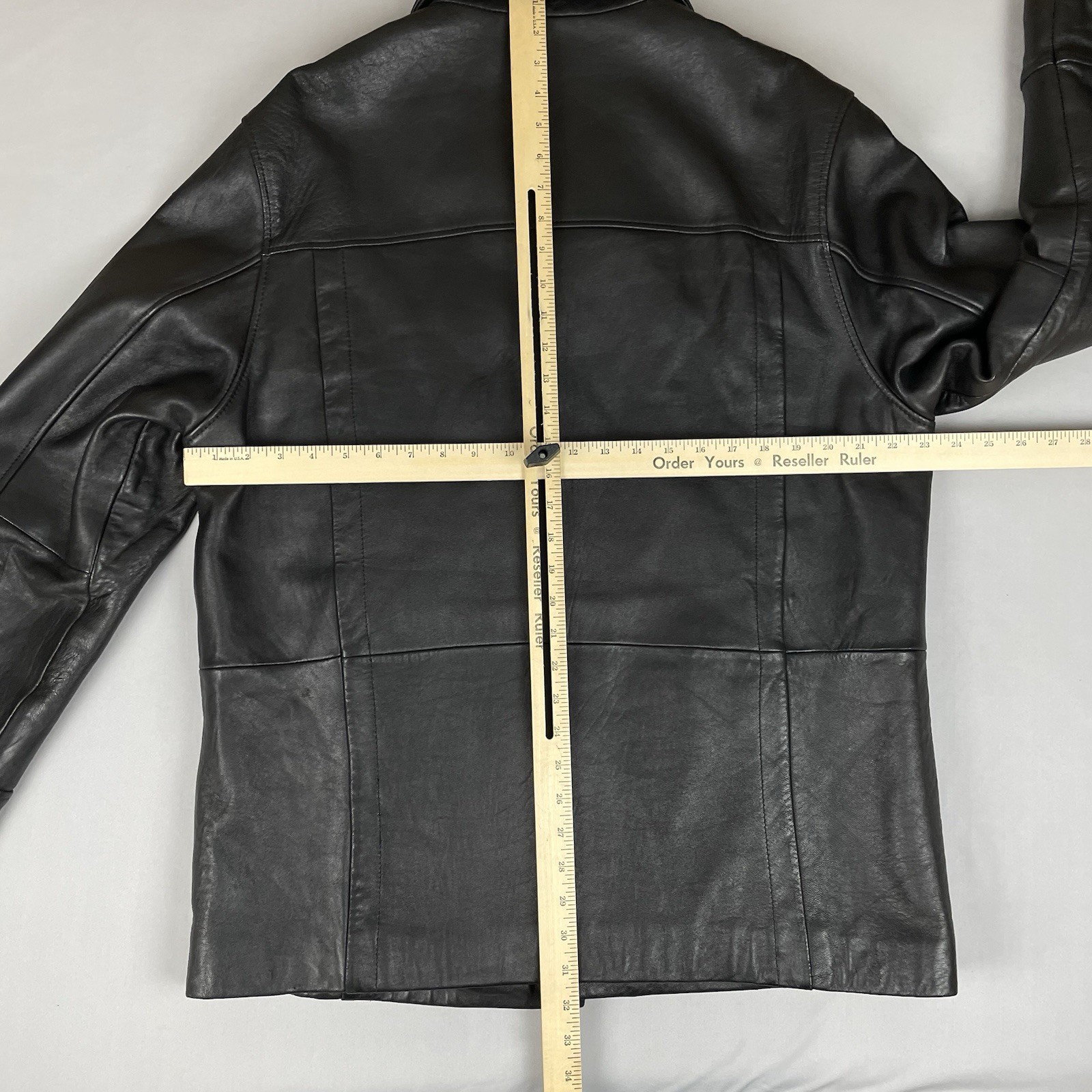 Wilsons Dylan 4-Button Leather Jacket Blazer Spor… - image 5