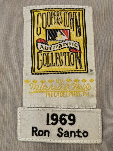 Chicago Cubs Ron Santo Mitchell & Ness #10 Cooperstown Collection Sz 50 Jersey - Picture 2 of 13