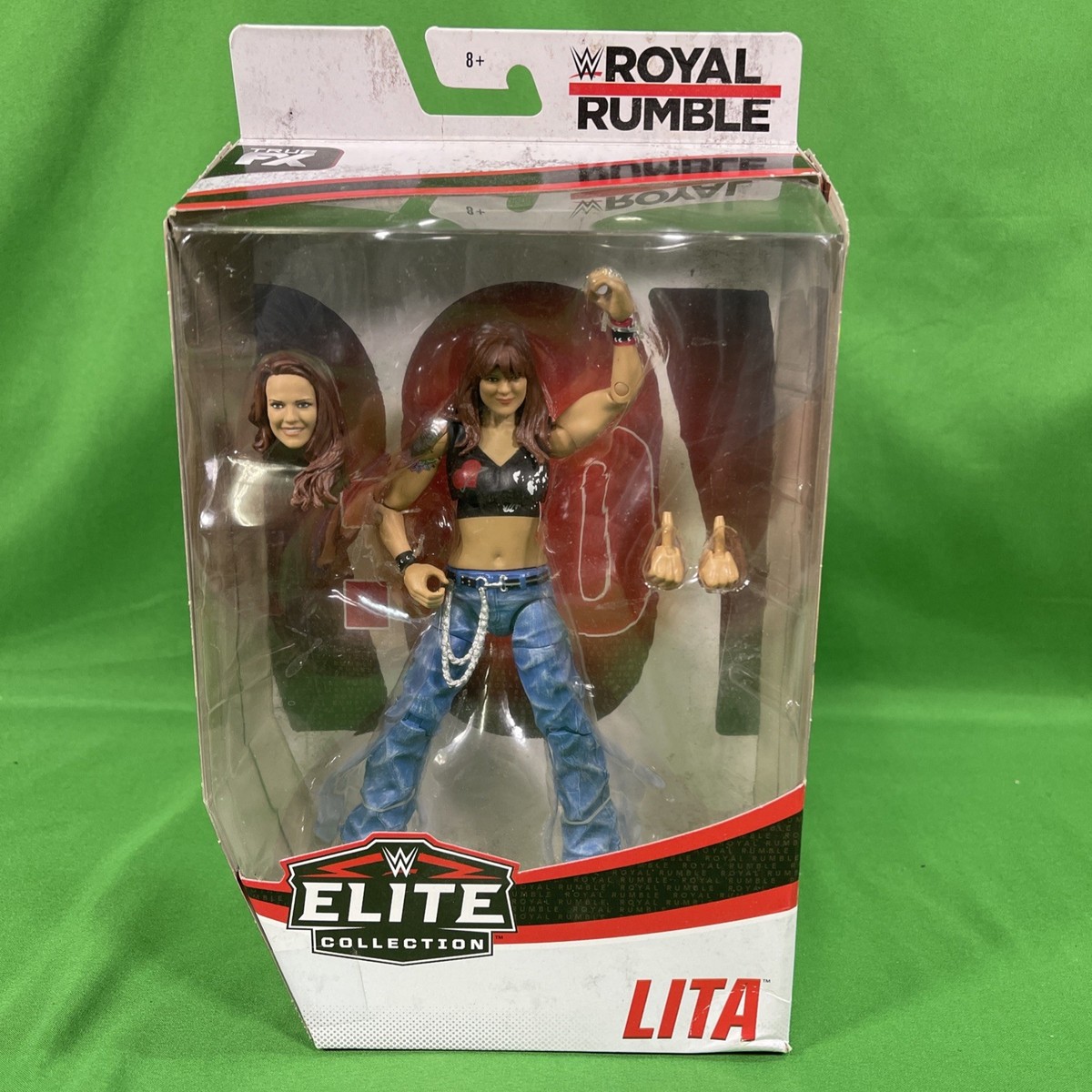 WWE Mattel Elite Royal Rumble Lita Figure EX R2 for sale