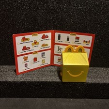 2025 Lil McDonalds Miniature Happy Meal Toys-toy 21 Gold Rare