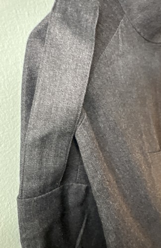 NWT BHAMPTON THE DROP Dark Grey Cropped Mock Neck Utility Jacket Size Med - Bild 4 von 11
