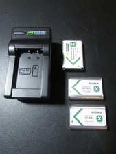 LOT - Wasabi Power Battery and Charger for Sony NP-BX1, NP-BX1/M8 BATTERIES
