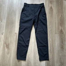 Nike Mens 30x32 (30x30) Dri-Fit UV Standard Golf Chino Pants Black DA4089-010