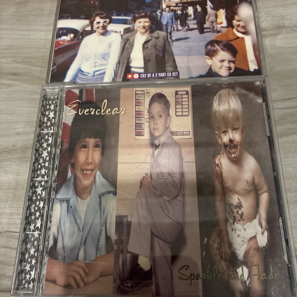 Everclear 2 CD LOT Everything To Everyone 1998 UK Import & Sparkle & Fade - Image 3 of 4