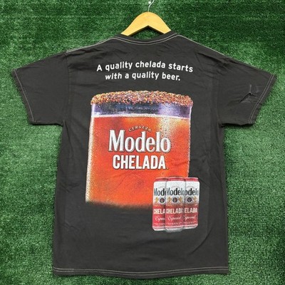 Cerveza Modelo Modelo Chelada Double Sided T-Shirt Size Small