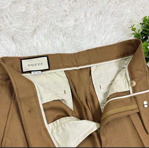 Gucci Fuslacks Brown 2020 Pre-Fall Made in Italy Size 46 Used - Picture 6 of 8