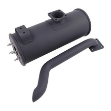 Muffler Silencer for Yanmar 4TNV98 Engine Takeuchi TL130 Excavator 420*175mm