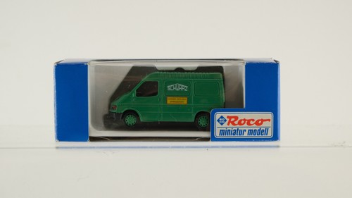 Roco H0 1504 Ford Transit furgón construcción negra | Condition: Gebraucht