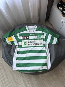 ST. GALLEN FOOTBALL SHIRT 2009-2010 JAKO ORIGINAL JERSEY SIZE M