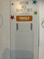 Image of BEE DESIGN SINGLE DUVET COVER BNWT ONLY £11.99