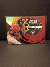 2022 Topps Series 1 Generation Now Yordan Alvarez #GN-15 Gold /75