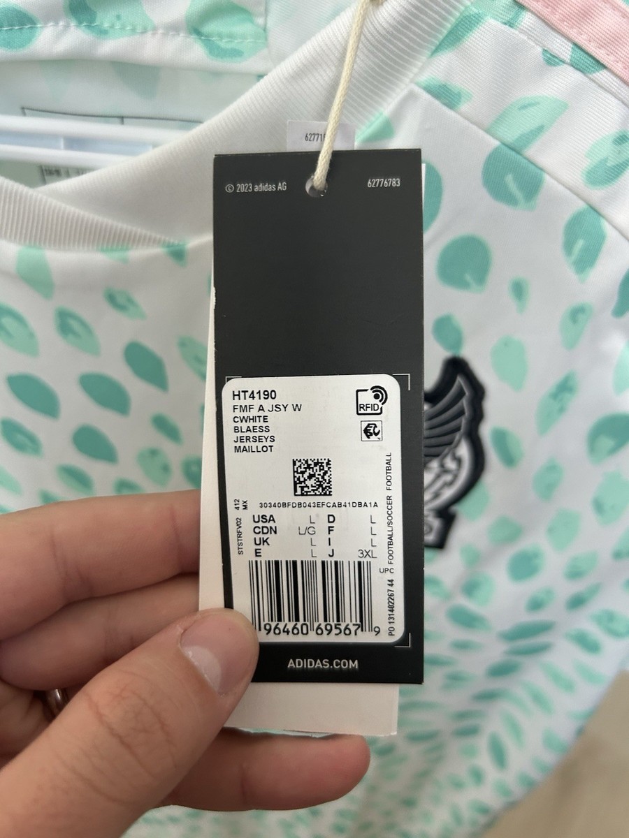 Adidas Authentic Woman's Mexico 2023 Away Jersey Size Large | eBay