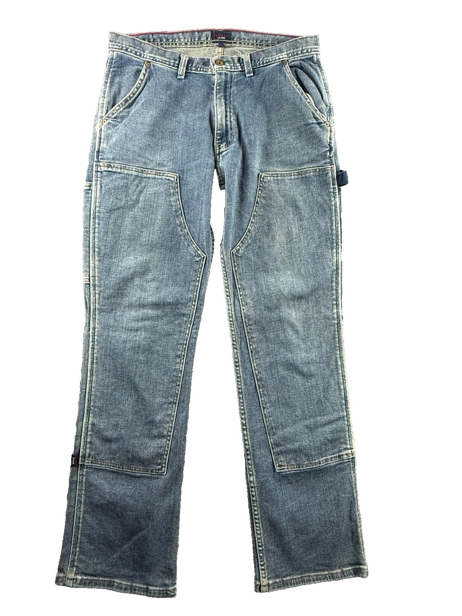 Vintage Tommy Hilfiger Tommy Jeans Carpenter Double Knee Jeans Mens 32x31.5 View 2