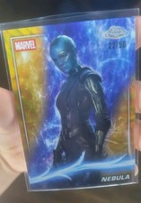 NEBULA 2025 Topps Chrome Marvel Studios Wave Gold /50 SP #45