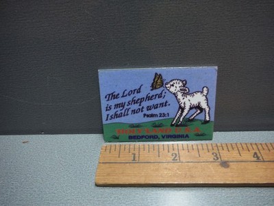 Collectible Kitchen Magnet 3''in Metal  The Lord Is My Shepard Psalms 23:1