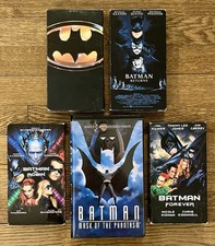 Vintage Batman VHS Lot of 5 (Batman, Returns,...