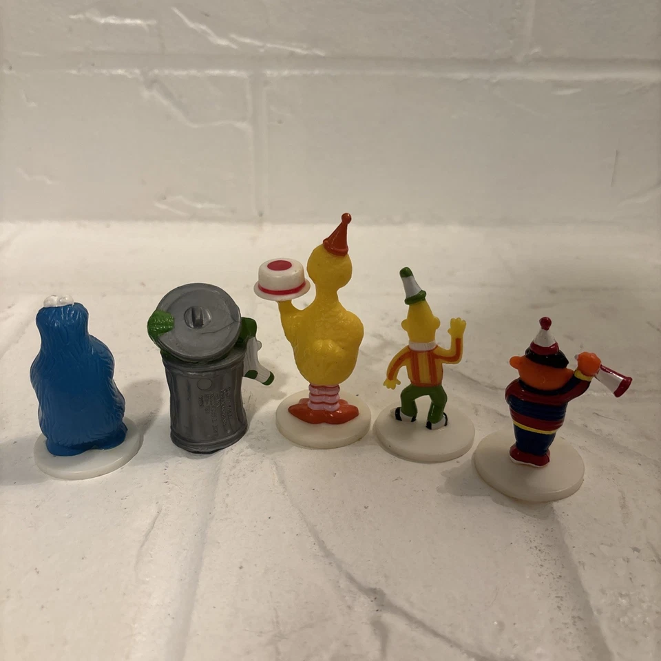 VIntage Wilton 芝麻街 Jim Henson 生日蛋糕馅料-5 件 — 第 2/4 张图片