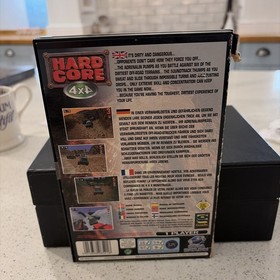 Hardcore 4x4 (Sega Saturn, 1996) - PAL UK - Original Boxed Edition