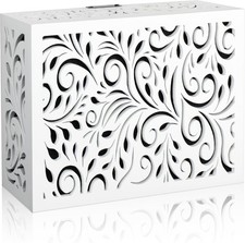 Wooden Doorbell Chime Cover Box Only Decorative Wall-Mounted Door Bell Cover