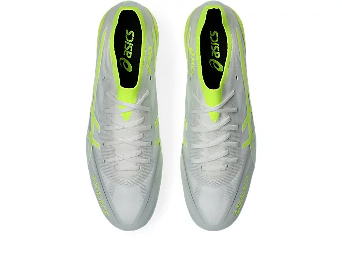 asics MENACE 海外モデル ASICS MENACE 5 HYBRID 1111A272 103 White Safety Yellow Rugby