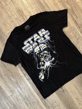VTG Star Wars T Shirt Death Vader Lightning