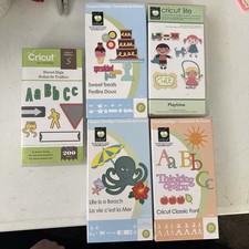 Cricut Cartridge Lot Of 4 Scrapbooking Card Making Crafts Creative