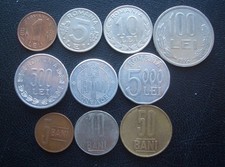 Romania 10 coins 1992 - 2019