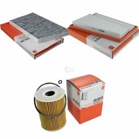 Mahle / Knecht Innenraumfilter LAK 129 Luftfilter LX 1850/2 ÖLfilter OX 380D
