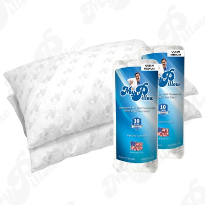#ad #ad MyPillow Premium Bed Pillow Set of 2 $74.98