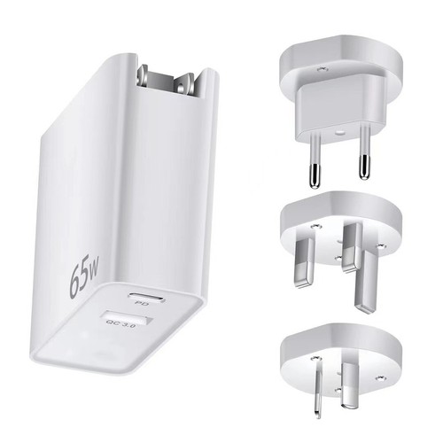 65W GaN Charger Fast USB-C PD AC Power Wall Adapter For iPhone iPad Mac Samsung - Picture 3 of 7
