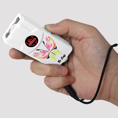 FIGHTSENSE Rechargeable Mini Stun Gun   Compact & Powerful Self-Defense