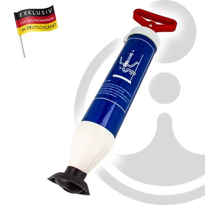 Limpiador de desagües EUROTOOLS limpiador de tuberías bomba con aspiración - función de presión para WT, Sp