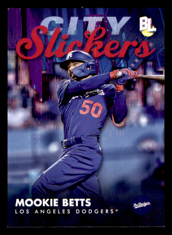 2023 Topps Big League Mookie Betts  City Slickers  #CS-13 Los Angeles Dodgers