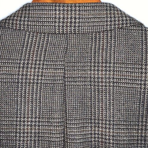 KASPER Tweed Sport Coat Jacket Wool Alpaca Plaid Mens 41R - Picture 6 of 6