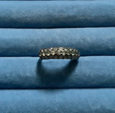 Alexandrite Ring in Rhodium and Platinum Over Sterling Silver Sz 7 -  2.25 ctw 