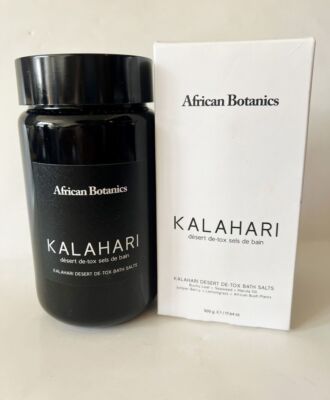 African Botanics Kalahari Desert de-tox bath salts 500g/17.64oz Boxed