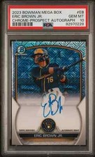 Eric Brown Jr. 2023 Bowman Mega Box 