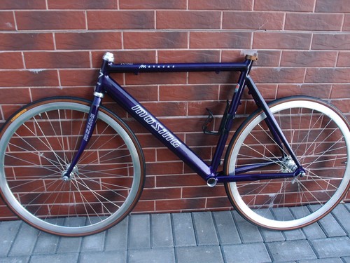 Vintage Rennrad Rahmenset Müsing Maracas / Musing Tange Premier Alu 650C - Bild 2 von 24