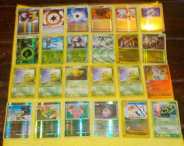 LOT OF POKEMON CARDS GRASS 201 CARD EBay
