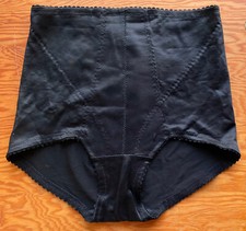 Vintage 70's Black Shaper Panties Bottoms Aprox Size M
