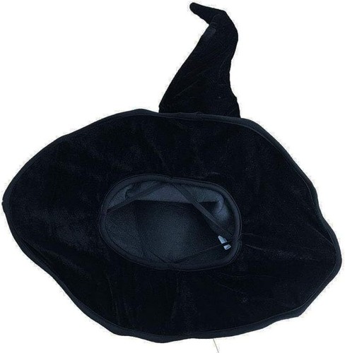 Sombrero de bruja negro para mujer - Juegos con disfraces de Halloween - Imagen 2 de 4