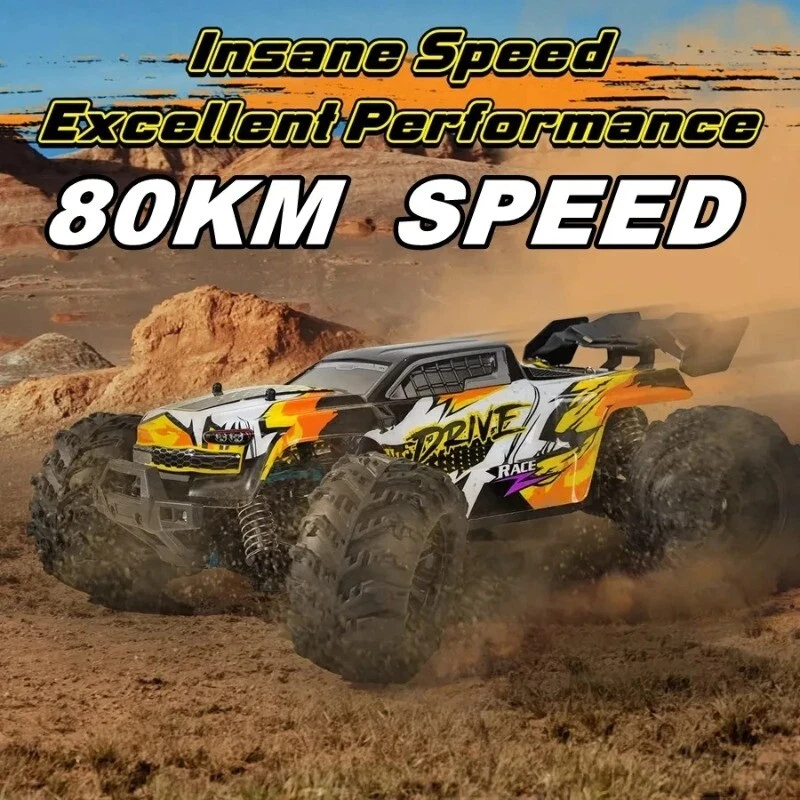 Hot New 4WD Remote Control Car Off Road High Speed Truck Brushless 50/80KM/H Toy - Image 4 of 4