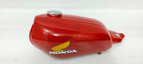 Honda XR75 Red Painted Steel Gas Petrol Fuel Tank 1978 Model Fit with Cap