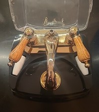 24K GOLD PLATED SPA FAUCET COMPANY DESIGNED BATHROOM FAUCET NOS B3-H16