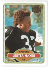 LESTER HAYES - Corner Back - Oakland Raiders - Topps Archive 1980  #195  (1364a)