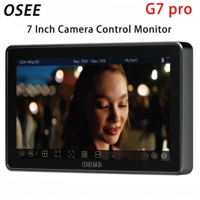 Osee G7 Pro 7' Camera Control Touchscreen Field Monitor+3G-SDI 4K HDMI In/Output